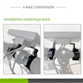 Miniatyrbild 5 av 5: Displayhållare Fäste Elektrisk Cykelsystem Displayfäste för Ebike KT LCD 3 LCD3U LCD8H LCD8HU Display