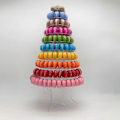 Miniatyrbild 2 av 5: 10 Våningar Macaron Tower Macaron Display Stativ Baby Shower Födelsedagsfest Tårtdekorationsmaterial W