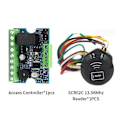 Miniatyrbild 2 av 5: 12V Åtkomstkontroller med Magnetlås Grindöppningssystem Set Touch Memory TM Läsare PCB Åtkomst Con