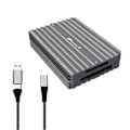 Miniatyrbild 1 av 5: 2 i 1 Cfexpress A&B Dubbelsidig Kortläsare Cfexpress Kortadapter USB3.2 10gbps Lämplig för Com