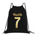 Miniatyrbillede 1 af 5: Cristiano Ronaldo Cr7 Rygsæk Bærbar Snørepose Lomme Gymnastiktaske 11 One Size