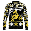 Miniatyrbillede 1 af 2: Herre sweatshirt 3D digital print afslappet mode trendy rund hals sweatshirt lange ærmer 4XL