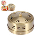 Miniatyrbillede 2 af 5: Moxibustion Box Ren Kobber Moxa Stick Lommer Moxibustion Varme Lindre Leddegigt Fod Iskias Smerter Bærbart Sæt