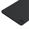 Miniatyrbild 5 av 5: Kompatibelt Fodral för iPad Pro 11 (2024) PU Läder Tri-fold Ställ Magnetisk Stängning Tablet Skydd Black