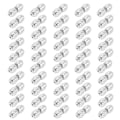 Miniatyrbillede 3 af 5: 50 stk. Armbåndslås Halskæde Snap Spænde DIY Perle Smykketilbehør Platinbelagt Messing