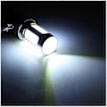 Miniatyrbillede 5 af 5: 12V BA20D H6 4 COB LED Hvid Pære Lys Til Knallert ATV Forlygte Hvid Pære