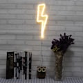 Miniatyrbild 1 av 4: 2025 Lämpliga Neonskyltar Blixt Batteridriven Och USB-driven Varmvit Konst Led Dekorativ Lampa
