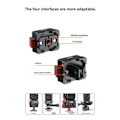 Miniatyrbilde 4 av 5: VRIG Multifunksjonell Hurtigutløsende Magnetisk Ladebase med 1/4 tommers Arca/Gopro/AC-feste for Osmo Po