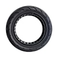 Miniatyrbillede 1 af 5: 10X2.50-6.5 Hul Massiv Dæk MAX G30 Elektrisk Scooter 60/70-6.5 Honeycomb Massiv Dæk Sort 1100G