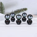 Pikkukuva 3 / 5: Uudet 20 mm 20 kpl/pakkaus Joulu Lumimies Pingviini Puiset Helmet DIY Mukautettu Juhlakoristelu Lasten Lelut Rannekorutarvikkeet 20mm Penguin bodys 20mm