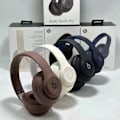 Miniatyrbild 5 av 5: Beats Studio3 Trådlösa Bluetooth Over-Ear Hörlurar - Matt Svart