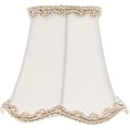 Miniatyrbillede 1 af 4: Stof Lampeskærm Clip On Pære, Spand Stof Lampeskærm, Bordlampe Beskyttelse Lampeskærm, Lysekrone, Væglampe, Kertepære, Gulvlampe (hvid) U