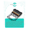 Miniatyrbild 3 av 5: Expansionskort IOBIT V2.0 Horisontell Adapterkortplatta för Microbit, Grund- och Högstadieskola
