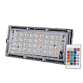 Pikkukuva 4 / 4: Led RGB Kohdevalo 50W 100W 150W Ip65 Ulkovalaisin Ac220v RGB Heijastin Projektorilamppu Värillisen Kaukosäätimen Kanssa