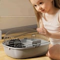 Miniatyrbilde 4 av 5: Hamsterbur Løpehjul Rulleskøyteleke Gjennomsiktig Slott Passer Mus Hamster Marsvin Smådyr Tilbehør C