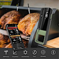 Pikkukuva 5 / 5: Langaton Lihan Lämpömittari Älykäs Digitaalinen Bluetooth BBQ Lämpömittari Keittiön Ruoanlaittoon Uunin Kahvalle