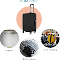 Miniatyrbillede 4 af 5: Vandtæt Kuffertbetræk Elastisk Bagagebeskytter Trolley Taske Beskyttelsescover Rejse Forretning