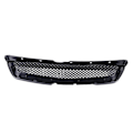 Miniatyrbillede 1 af 5: EK T-R Style Front Kofanger Hjelm Mesh Grill Racing Grill til EK DX EX LX Type R 1999-2000 Glossy Bla