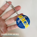 Miniatyrbillede 1 af 5: Volleyball Nøglering Vedhæng Fodbold Strandbold Basketball Nøglering Kæde 8