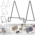 Miniatyrbillede 4 af 4: Display stand, sort staffeli, fotorammestativ til udstilling af dekorative tallerkener, kogebøger
