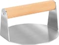 Rund Burger Smasher Rostfritt Stål Burgerpress Grillpress Baconpress Non-Stick Smash Burgerpress