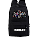 Miniatyrbilde 1 av 3: Roblox Skolesekk Ryggsekk Student Skolesekk Reiseveske Color-4