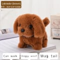 Miniatyrbild 4 av 5: Smart Gående Elektrisk Plyschleksak Teddy Robot Hund Leksak Valp Plysch Julklapp Labrador golden dog