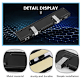 Miniatyrbillede 5 af 5: 8 stk. Aluminium PC Hukommelse Køleplade Shim Spreder Køler Køling til DDR RAM Hukommelse Desktop Hukommelse Radiator DDR2 DDR3 DDR4