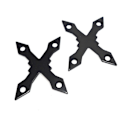 Miniatyrbilde 1 av 5: 2 stk. Beskyttende Pakninger Longboard Hardware Dekk Tilbehør Pads Skrueputer Rund Kant Holdbar Par