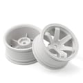 Pikkukuva 4 / 5: 4 kpl 1/10 On-Road Drift -auto 52x26 mm pyörän napa 1,9 tuuman kiipeilyauton pyörän vanne TT02:lle, musta