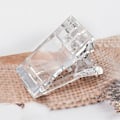 Miniatyrbild 4 av 5: 1/5/10 st Transparent Nagel Tipp Klämma Manikyr Klämma 1PCS