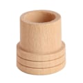 Miniatyrbilde 1 av 5: Moxa-rullholder i tre for moxibustion-pinnebase