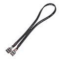 Miniatyrbild 3 av 5: USB 9-Pin Hona till Hona Adapterkabel USB2.0 9-Pin Anslutningssladd Isolerad Sladd Dator Moderkort