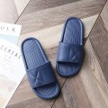 Miniatyrbillede 1 af 5: Sommer Damer Ensfarvet Blød Bund Badesandaler Indendørs Skridsikre Hjemmesko 038 Dark Blue 38-39