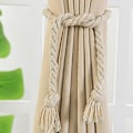 Miniatyrbillede 1 af 5: 2 stk. Håndlavede Hamp Reb Gardiner Draperinger Tieback Holdback Holder Line Tilbehør Q