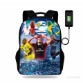 Miniatyrbilde 3 av 5: 17\" Klassisk Mbappe Superstar Ryggsekk Picture color