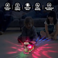 Miniatyrbilde 3 av 4: 2025 Nye Tog Leker for Babyer, 360 Selvroterende Tog Leker med Fantastiske 3D Lys og Musikk, Automatisk Styring