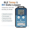 Miniatyrbilde 2 av 4: BT06 Mini Fuktighet Temperatur Datalogger Digital 32000 Punkt Intern Sensor Langdistanse Bluetooth Opptaker