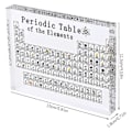 Miniatyrbild 3 av 5: Periodiska systemet med riktiga element inuti, Periodiska systemet med riktiga element, Tabla Periodica Con Element
