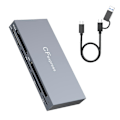Pikkukuva 1 / 5: 6-in-1 CFexpress Type B -kortinlukija CFexpress Type B/SD/TF//XD/MS -korteille, USB 3.2 Gen 2 10 Gbps CFexpress