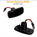 Miniatyrbilde 2 av 5: Bil Front LED Side Marker Lys Side Blinklys Blinklys for Patriot Compass 200 Charger