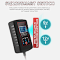 Miniatyrbillede 3 af 5: 6V og 12V Smart Fuldautomatisk Batterioplader Vedligeholder, Vedligeholdelseslader