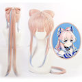 Miniatyrbillede 1 af 5: Spil Genshin Impact Kokomi Cosplay Paryk Gradient Blandet Farve