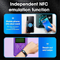 Pikkukuva 4 / 5: X100 RFID NFC Älykortinlukija/-kirjoitin + 5 x CUID Avaimenperää