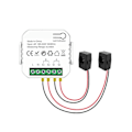 Miniatyrbild 1 av 5: Tuya Wifi Smart Strömmätare med Strömtransformator Klämma 2 Kanaler 80A Energimätare Smart Hem Wa