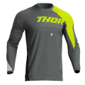 Miniatyrbillede 1 af 2: 2023 sommer ny THOR downhill tøj cykeltøj åndbar langærmet T-shirt gray L