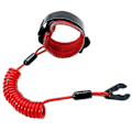Miniatyrbillede 1 af 5: Bådmotor Nødstopkontakt Sikkerhedsline Erstatningssnor til Yamaha Jet Ski Waverunner Waveventure Waveraider Wavejammer Waveblasterred1stk)