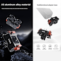 Miniatyrbilde 3 av 5: VRIG Multifunksjonell Hurtigutløsende Magnetisk Ladebase med 1/4 tommers Arca/Gopro/AC-feste for Osmo Po