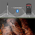 Pikkukuva 3 / 5: Langaton Lihan Lämpömittari Älykäs Digitaalinen Bluetooth BBQ Lämpömittari Keittiön Ruoanlaittoon Uunin Kahvalle