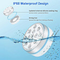 Miniatyrbillede 5 af 5: Batteridrevne Undervands LED Pool Lys - 2 Pak 16 Farver Vandtæt